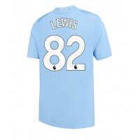 Manchester City Rico Lewis #82 Kotipaita 2023-24 Lyhythihainen